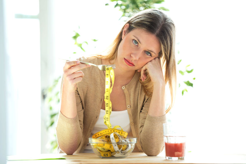 Zbyt restrykcyjna dieta